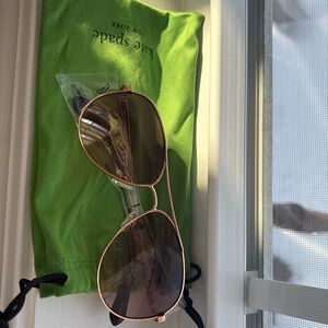 Kate Spade Rose Gold Sunglasses